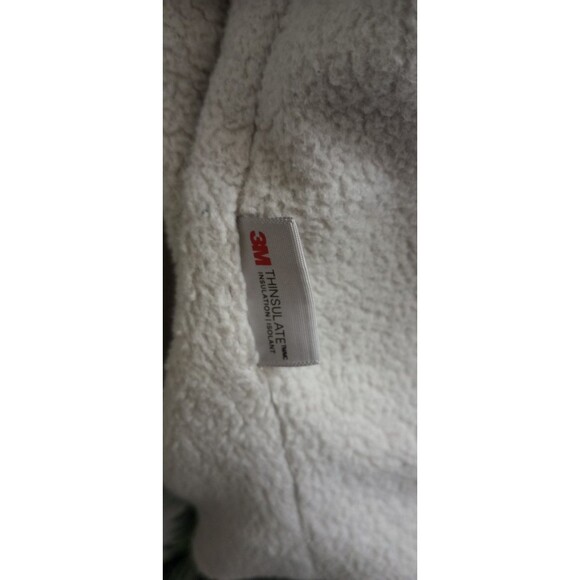 L.L. Bean Katahdin‎ Performance Flannel Shirt Jacket Fleece Lined Olive Green XL - Picture 5 of 7